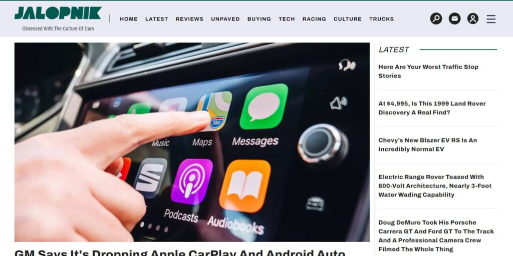 Car News Sites - Jalopik
