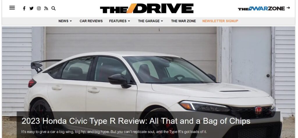 Car News Sites - The Drive