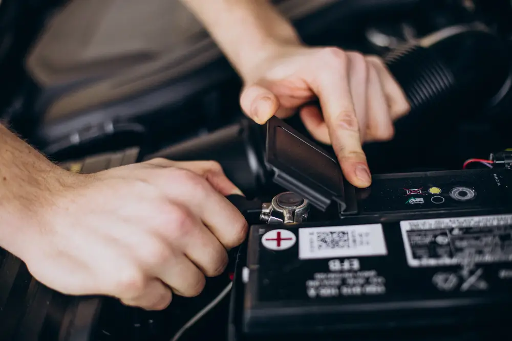 How to Fix a Car Step-by-Step - Disconnecting the car battery