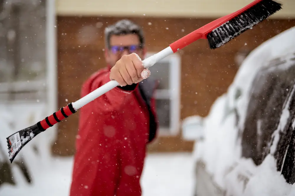 What Car Accessories Do I Need - Winter Ice Scraper
