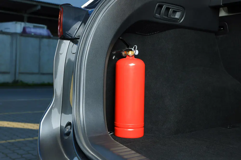 What Car Accessories Do I Need - Fire Extinguisher