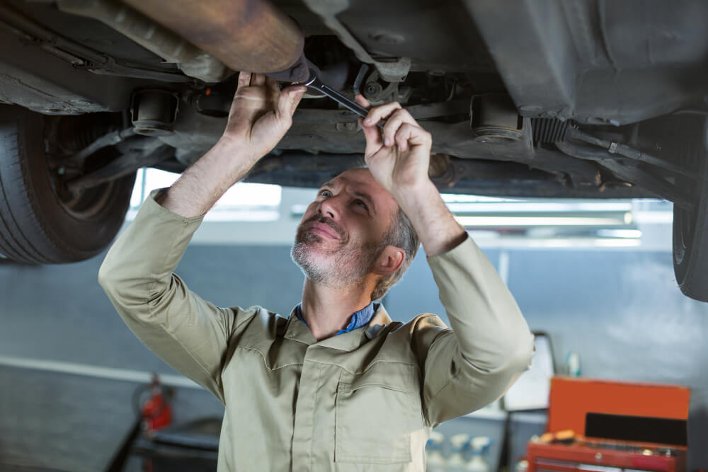 Particulate filter efficiency below threshold - change