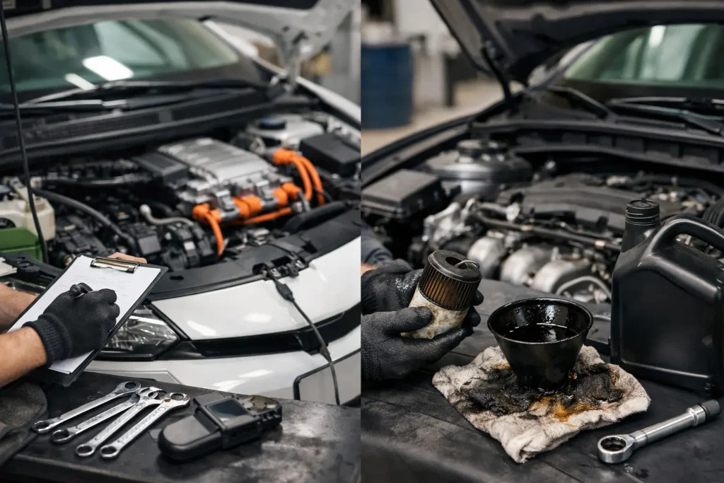 Hybrid vs Gas Maintenance Costs: The Brutal Truth