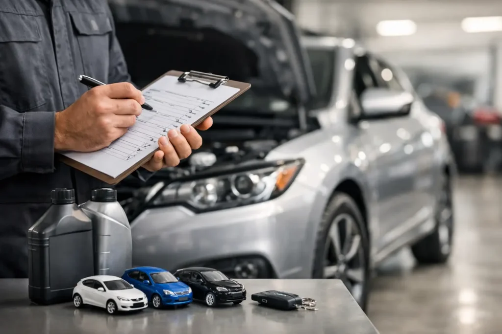 Smart Car Maintenance Schedule by Mileage